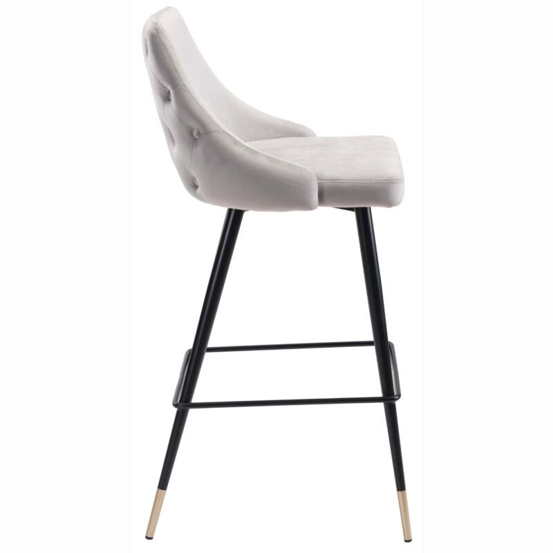 Piccolo Bar  & Counter Chair, Gray - Image 3