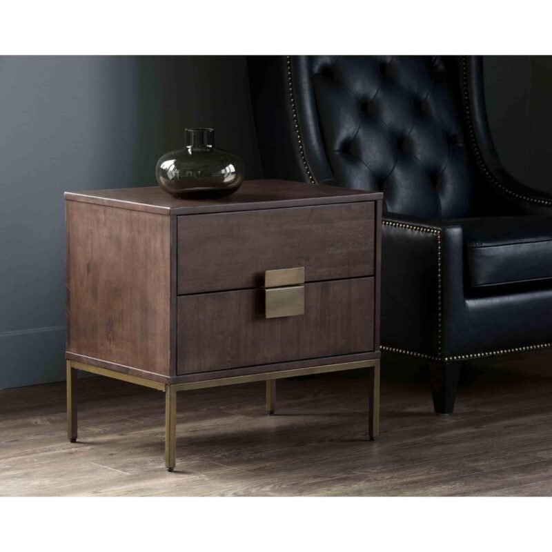 Jade Nightstand, Dark Mango - Image 5