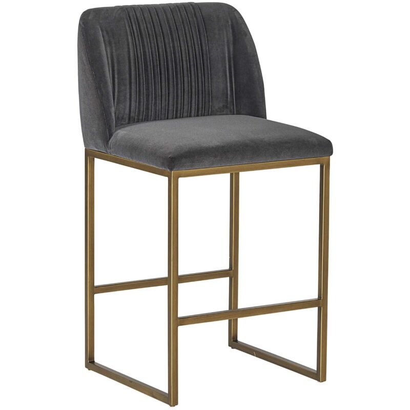 Nevin Bar & Counter Stool, Shadow Grey