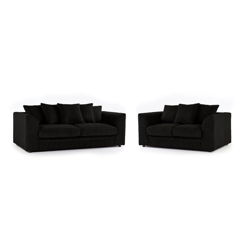 Tarriro Jumbo Cord Sofa Suite - Image 7