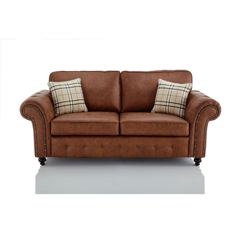 Sunningdale Faux Leather 3 Seater Sofa