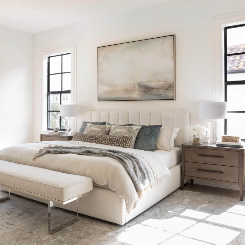 Oswald Bed, Nomad Snow - Image 5