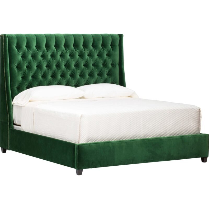 Amelia Tall Bed, Vance Emerald