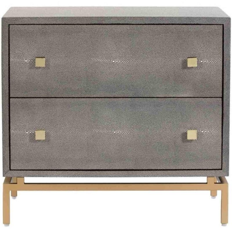 Petra Shagreen Nightstand - Image 3