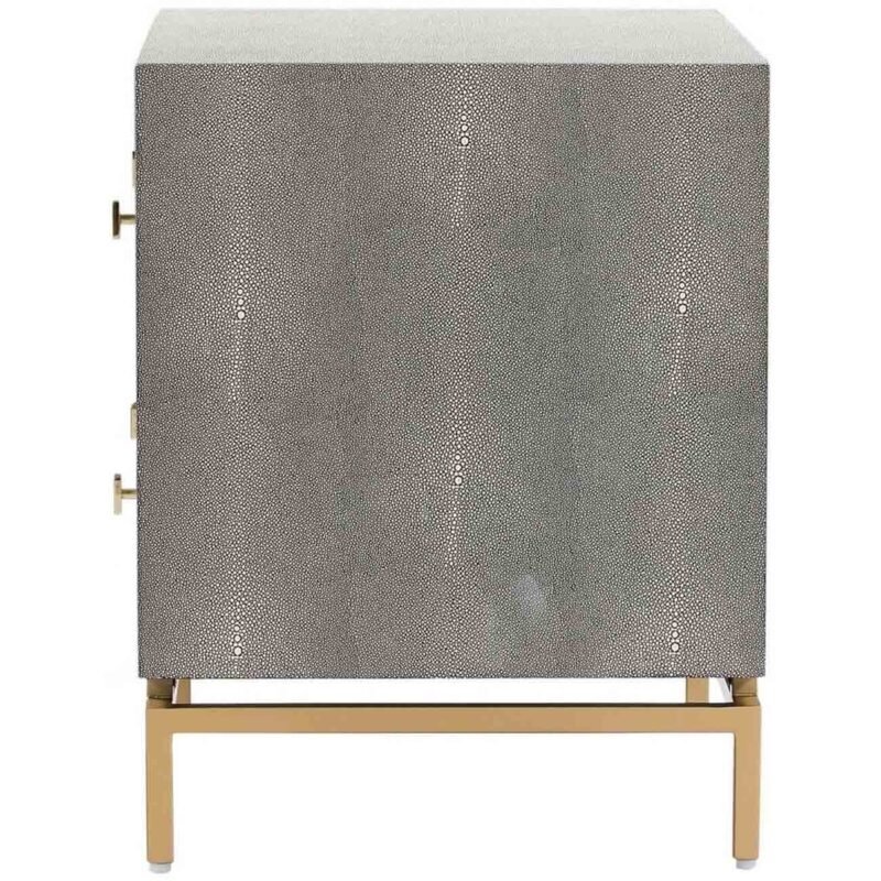 Petra Shagreen Nightstand - Image 4